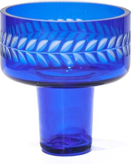 Vigilölampen Kerze Tasse Dafni Olivenöl Herstellerfarbe Blau Maße 12x11cm
