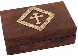 Κουτί Ξύλινο Λειψανοθήκη 15x10 Cm