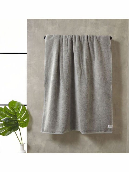 Πετσέτα Μπάνιου Αιγαίον Νua Cotton 600gsm 76x147 Cloud