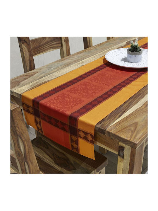 Aegean Table Runner 45x170 Orange