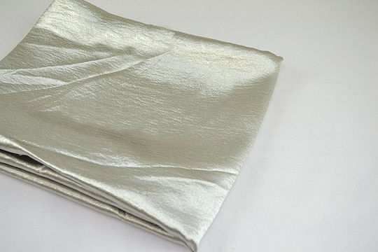 Satin Rasmir Fabric Silver 150 Cm X 3 M Silver