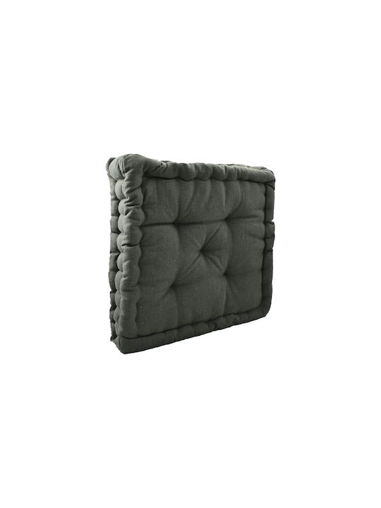 Cotton Single-Colored Mattress Pillow 40×40 Cm Olive Green