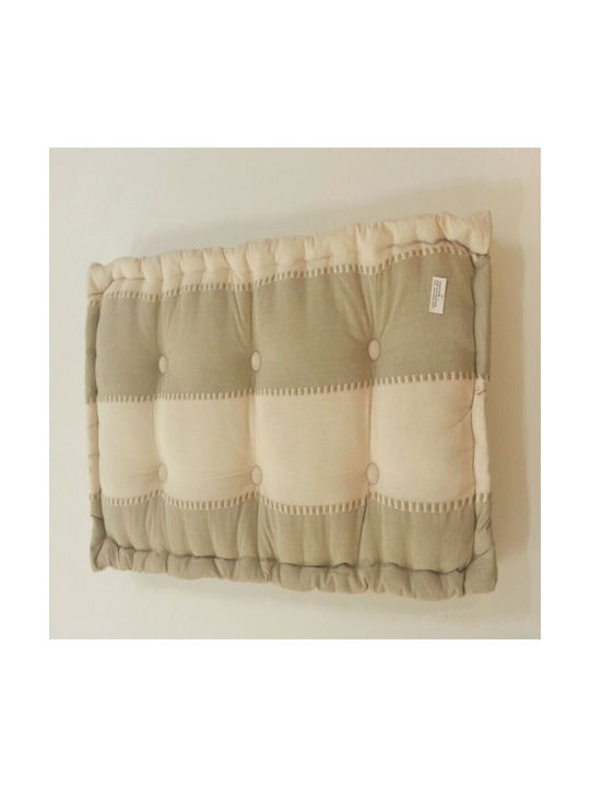 Μαξιλάρι Δαπέδου 45x100x10 Natural Home Rpm1 Μπεζ