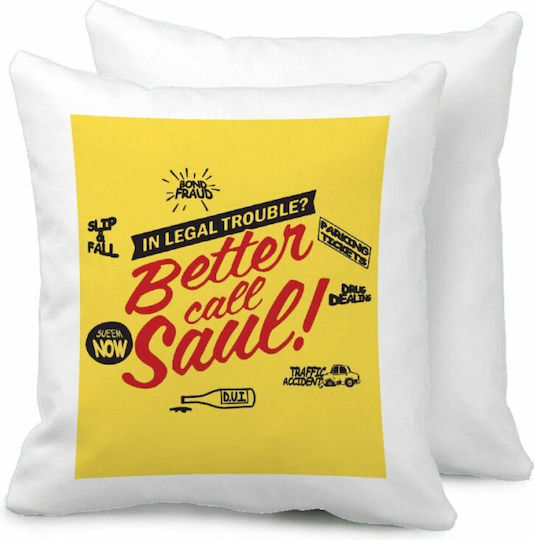Better Call Saul Perna De Canapea 40x40cm Cu Umplutură Inclusă