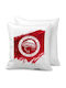 Olympiacos F.c Sofa-Kissen 40x40cm inklusive Füllung