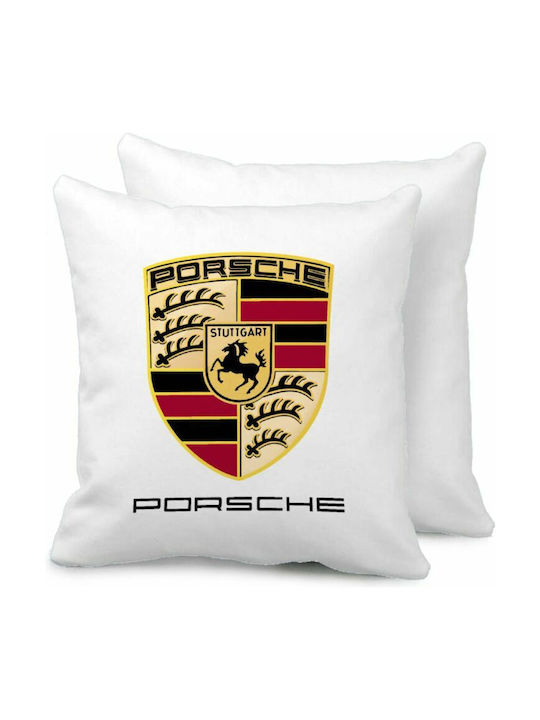 Porsche Възглавница За Диван 40x40см С Пълнеж