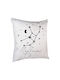 Valentine's Day Zodiac Virgo 40 x 40 cm Filling Throw Pillow