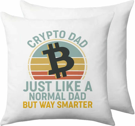 Crypto Dad Sofa Cushion 40x40cm Includes Filling