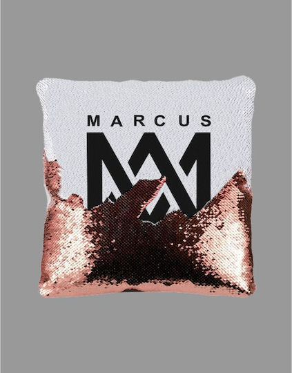 Marcus & Martinus Zierkissen Pouliés 40*40 Cm Gold