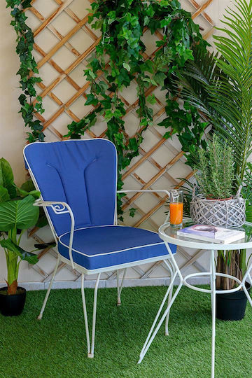 Μαξιλάρι Φερ Φορζέ Be Comfy Navy Blue 602 Πλάτη 53 X 47 X 3