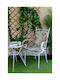 Μαξιλάρι Πλάτη Ρουστίκ Αδιάβροχο 33/42x42 Be Comfy 801 Floral Petrol