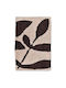 Bath Mat 50x80cm Ottoalmas Leaves Brown