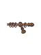 Wooden Curtain Pole Oem Φ23 Brown 160cm
