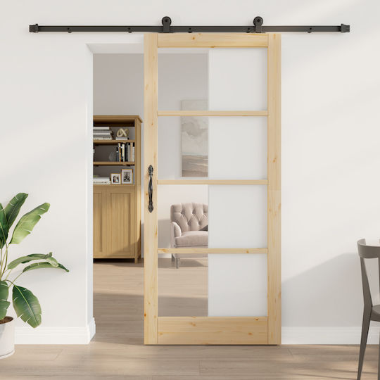 Vidaxl Schiebetür Set Zubehör orkdal 93x211 cm