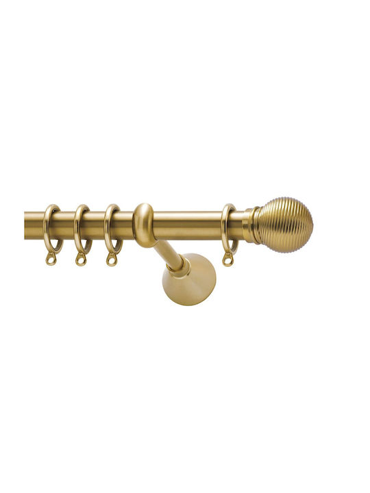 Curtain Pole Viometale Set Bahamas Ø25 Matt Flo...