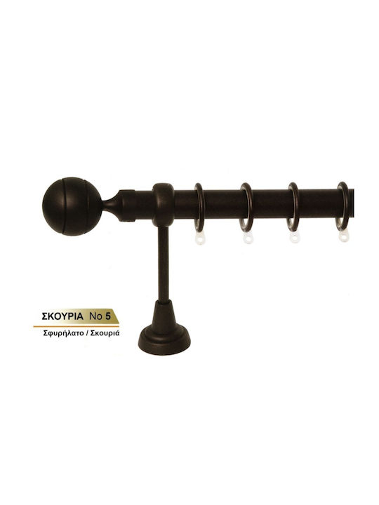 Kουρτινόξυλο Import Φ25 Sufrilat Ruginiu No 5 I...
