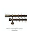 Curtain Pole Import Φ25 Series G No.5 Oxidized Import Hellas Double Internal Tube 160cm