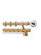 Metallic Curtain Pole Enis Olympus Oros Matte 160cm