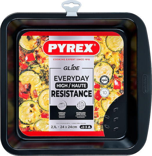 Pyrex Ταψί Αλουμινίου 24x24cm