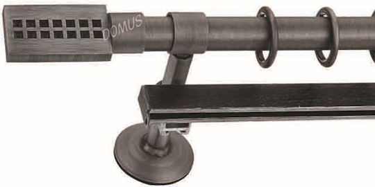 Industriale Vorhangstange Domus Iphigenia Φ25 – Industriale Vorhangstange Φ25 Innen Schiene 160cm