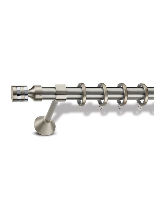 Metallic Curtain Pole Domus A2 Diameter 25 Exte...