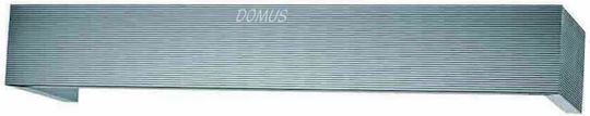 Μετώπη Domus Inox Νικέλ Ματ Ριγέ 6948-38