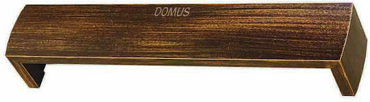 Domus Aluminum Curtain Pelmet Rusty Bronze 7010-35