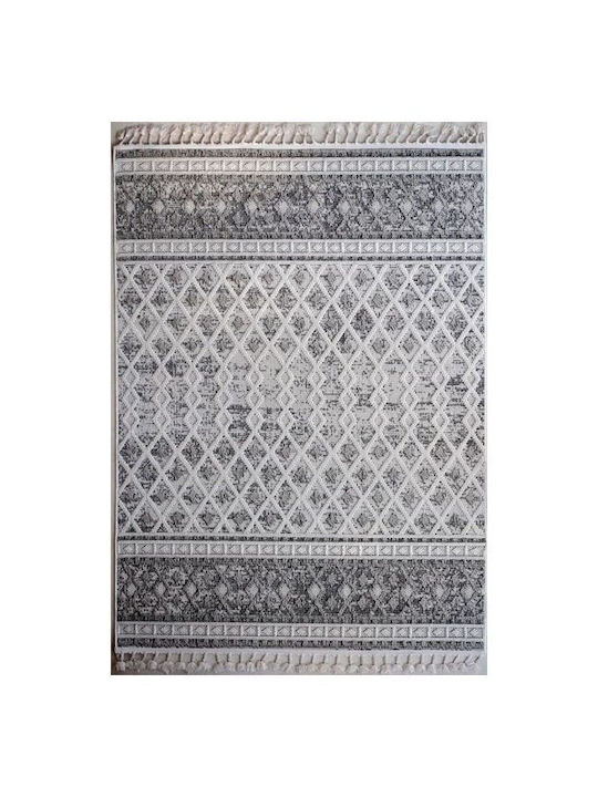 Плетеница Килим All Seasons 133x190 Enjoy A897 Сив Alexander Carpets