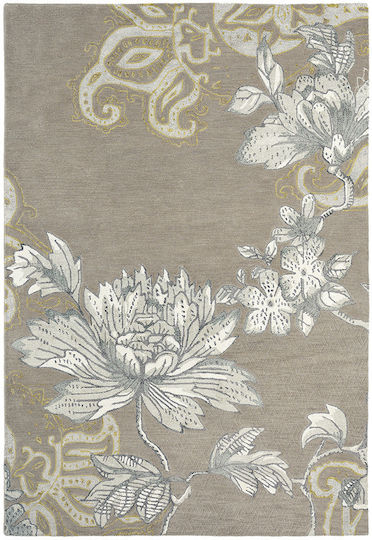 Fabled Floral 37504 Grauer Wedgwood Wohnzimmer Teppich 170 X 240 Cm