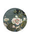Waterlily 38608 Mitternachtssee Wedgwood Wohnzimmer Teppich 200 Cm Rund