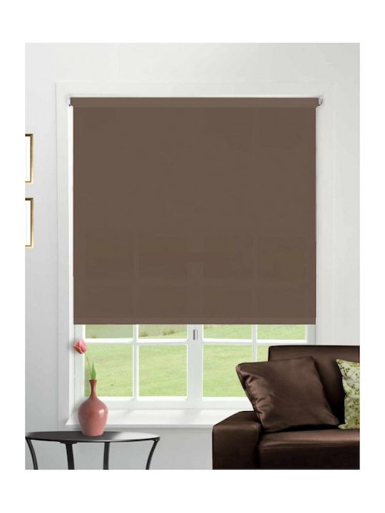Frans 80x230cm Brown Roller Blinds