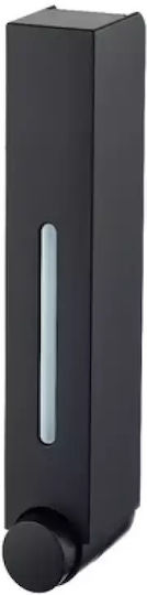 Regina Επιτοίχιο Dispenser Πλαστικό Μαύρο 420ml