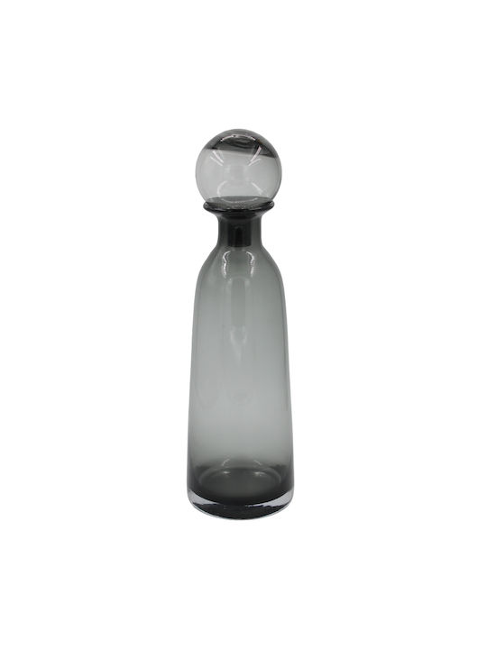 Keskor Decorative Vase Black 12x12x41cm