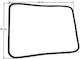 Φλάντζα Πόρτας Φούρνου Siemens Bosch Pitsos Original Τετράγωνη 44cm X 30cm 4 Διπλά Γαντζάκια 2 Στην Μέση