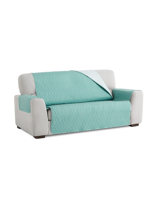 Waterproof Stable Sofa Covers Quilt Glaciar Aqua Armchair 10+ Colours Available - Living Room Covers