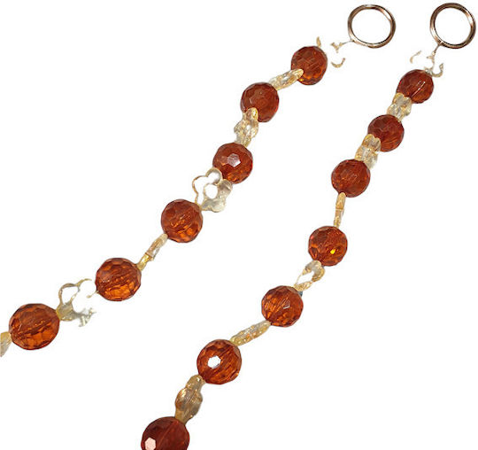Accessories Curtain Tie-Back Crystals No12 Brown-Honey