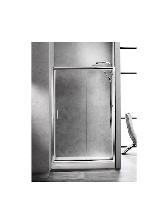 Sanitec Aw130 Divider De Verandă Duș Cu Balamale Ușă 130x180cm