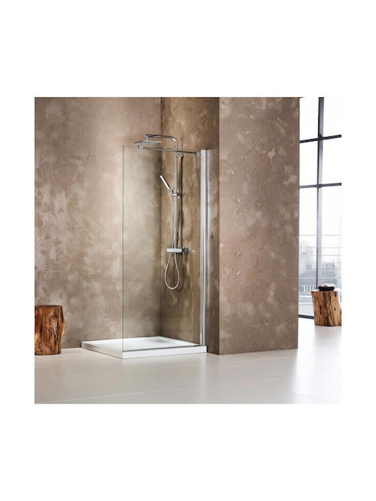 Devon Iwis Walk-in 67-72 cm Wd 70 +1 x D3 Shower Screen for Shower