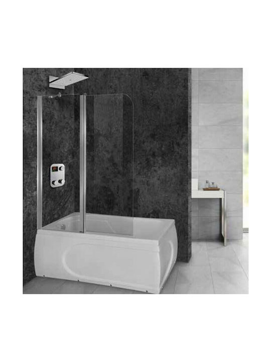 Duschabtrennung Badewanne Fresh Iii 1200-1220 x 1400 mm