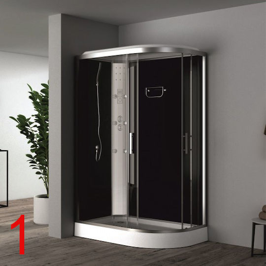 Καμπινα Υδρομασαζ Icsh8115 New 120χ80χ215cm Καμπινα Υδρομασαζ Icsh8115 New 120χ80χ215cm