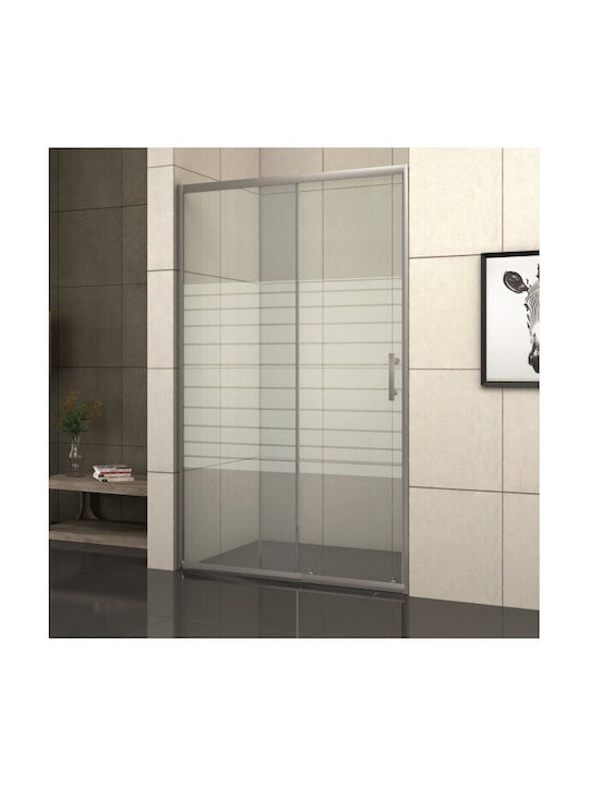 Кабина Душ Стена Стена Interceramic 118 Serigrafia Размер 160-180см х 190см