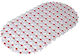 Anti-Slip Bath Mat Suction Cups Red Polka Dot 67x37cm Forhome 02002 Home