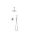 Excel Viento Built-In Set 2 Exits Mixer Telephone & Ceiling Shower Head