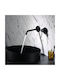 Excel Minimal Built-in Faucet Set for Bathroom Sink Matte Black Mixer 2 Exits