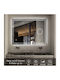 Mysmartmirror Touch On Off Dimmer 60x90 Illuminated Make Up 3x Bathroom Mirror