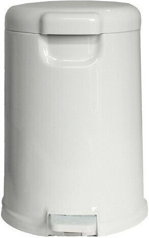 Badezimmer Mülleimer Peda 10lt Ø24.3x33.5cm Innenbehälter Ø20x26.5cm 6lt Kunststoff Weiß Βικτωρια Ελλάδα