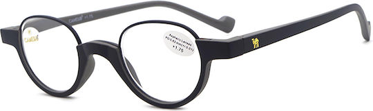 Cammello Reading Glasses +1.75 in Gray color