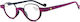 Cammello Reading Glasses +1.75 in Lilac color
