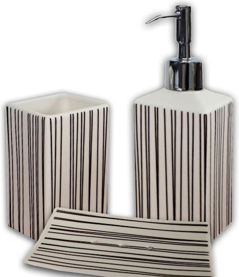 Veneto Bathroom Accessories Set 3 Pieces