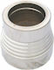 Spiroduct Stainless Steel Insulated Reducer 0.4mm Smooth Surface Ø100 80mm